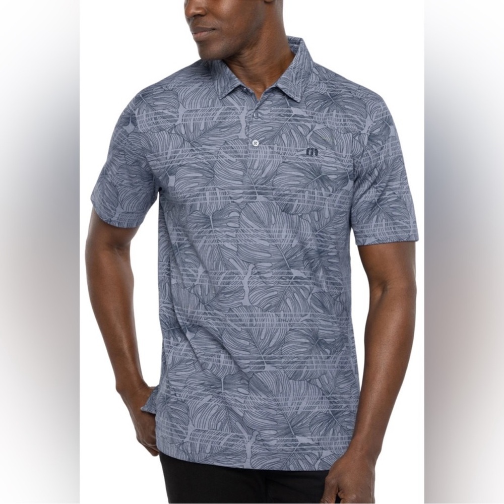 TravisMathew Dolphin Dive Golf Polo - size L